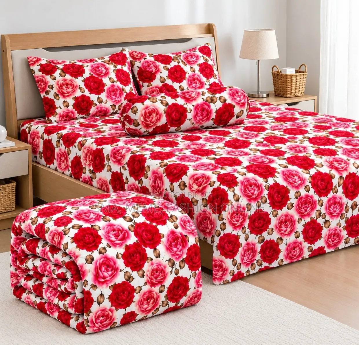 5 Pieces 3D Print Comforter Set