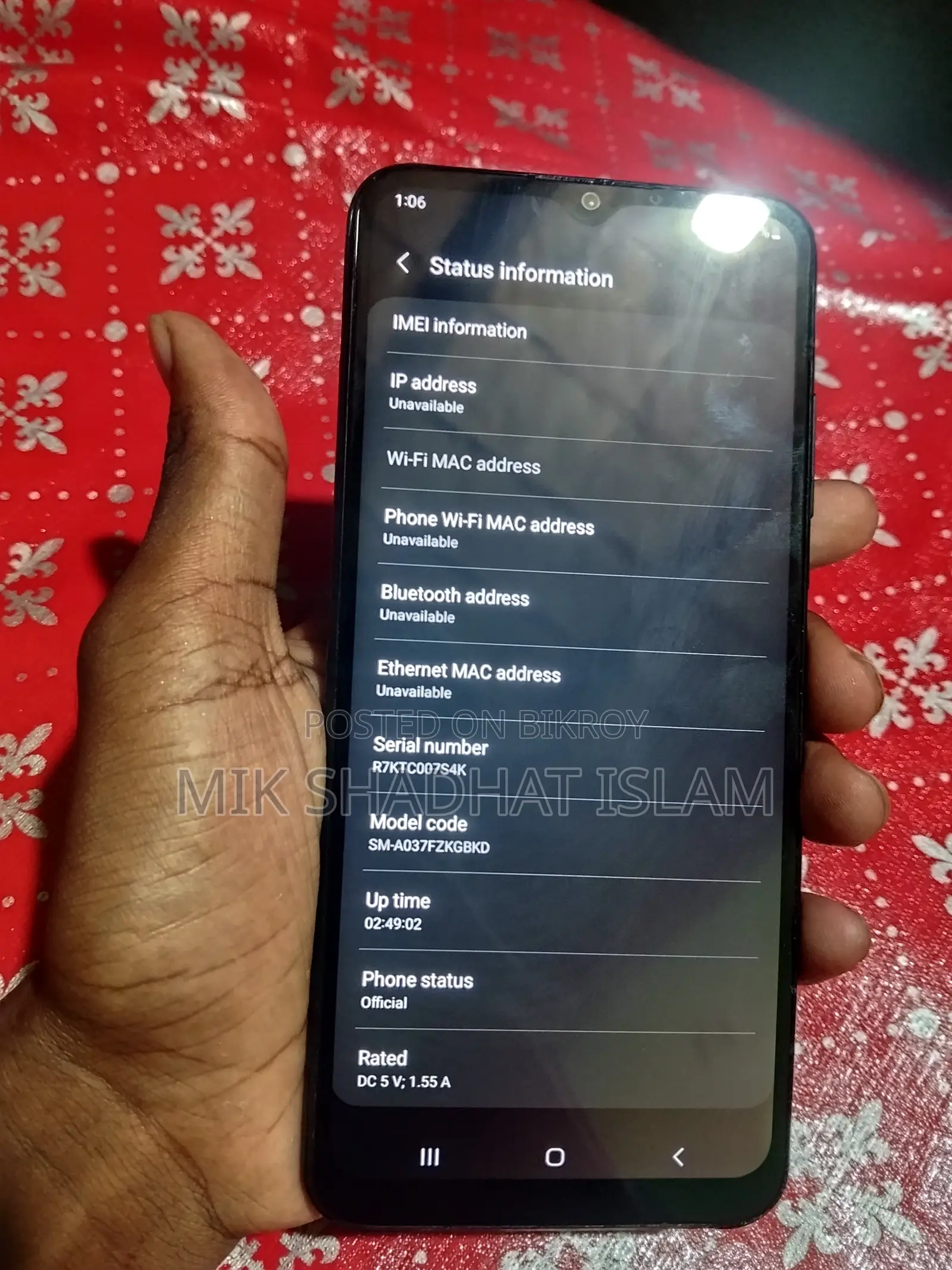 Samsung Galaxy A03s 64 GB Black
