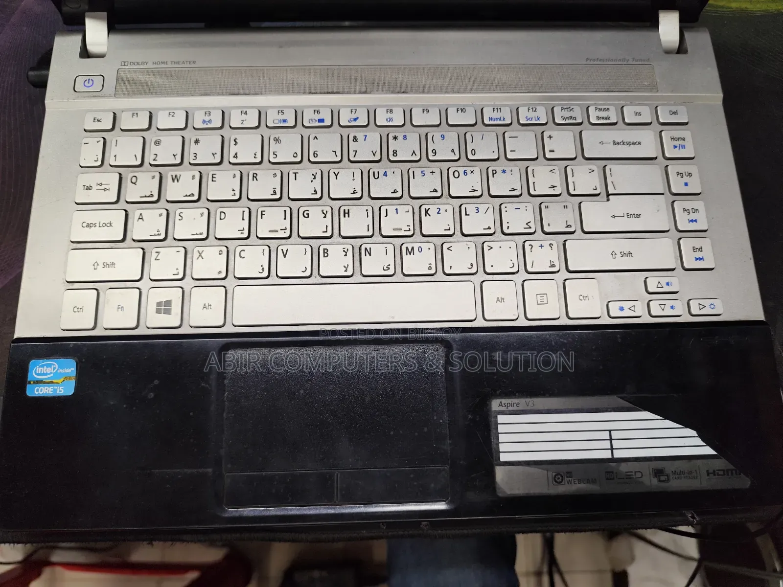 Laptop Acer Aspire V3 4GB Intel Core i3 SSD 128GB