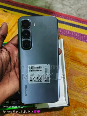 ইনফিনিক্স হট ৬০ প্রো+ ২৫৬ জিবি ব্ল্যাক