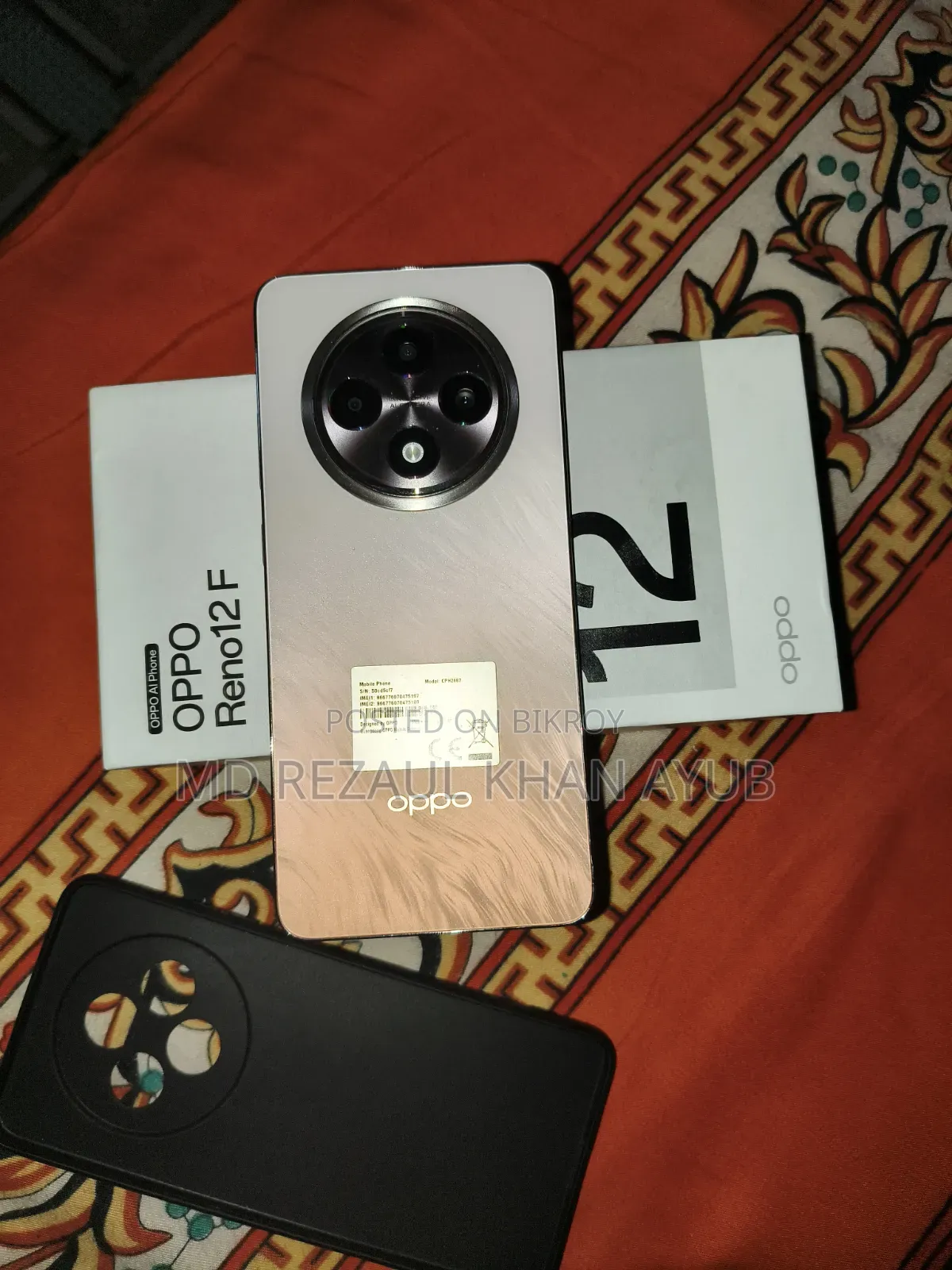 Oppo Reno12 F 256 GB Gold