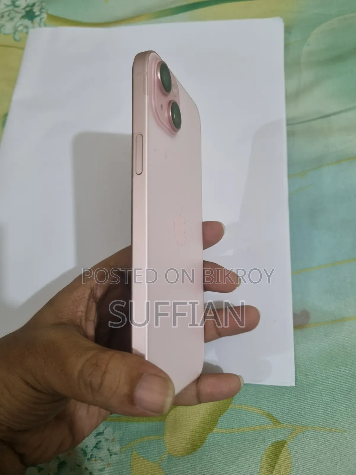 অ্যাপল আইফোন ১৫ প্লাস ১২৮ জিবি পিংক