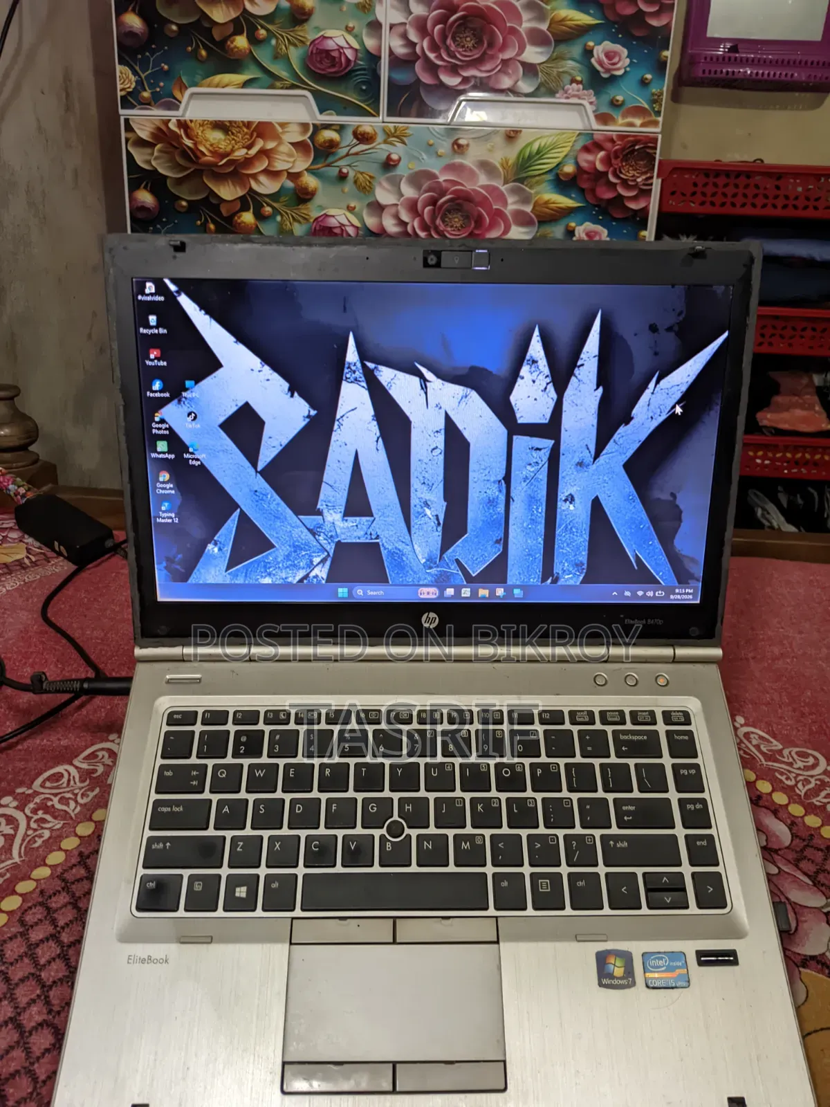 Laptop HP EliteBook 840 G8 4GB Intel Core i5 SSD 128GB