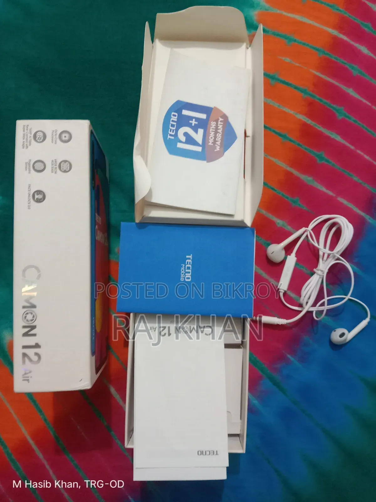 Tecno Camon 12 Air 64 GB Blue