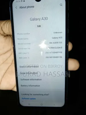 Samsung Galaxy A30 64 GB Black