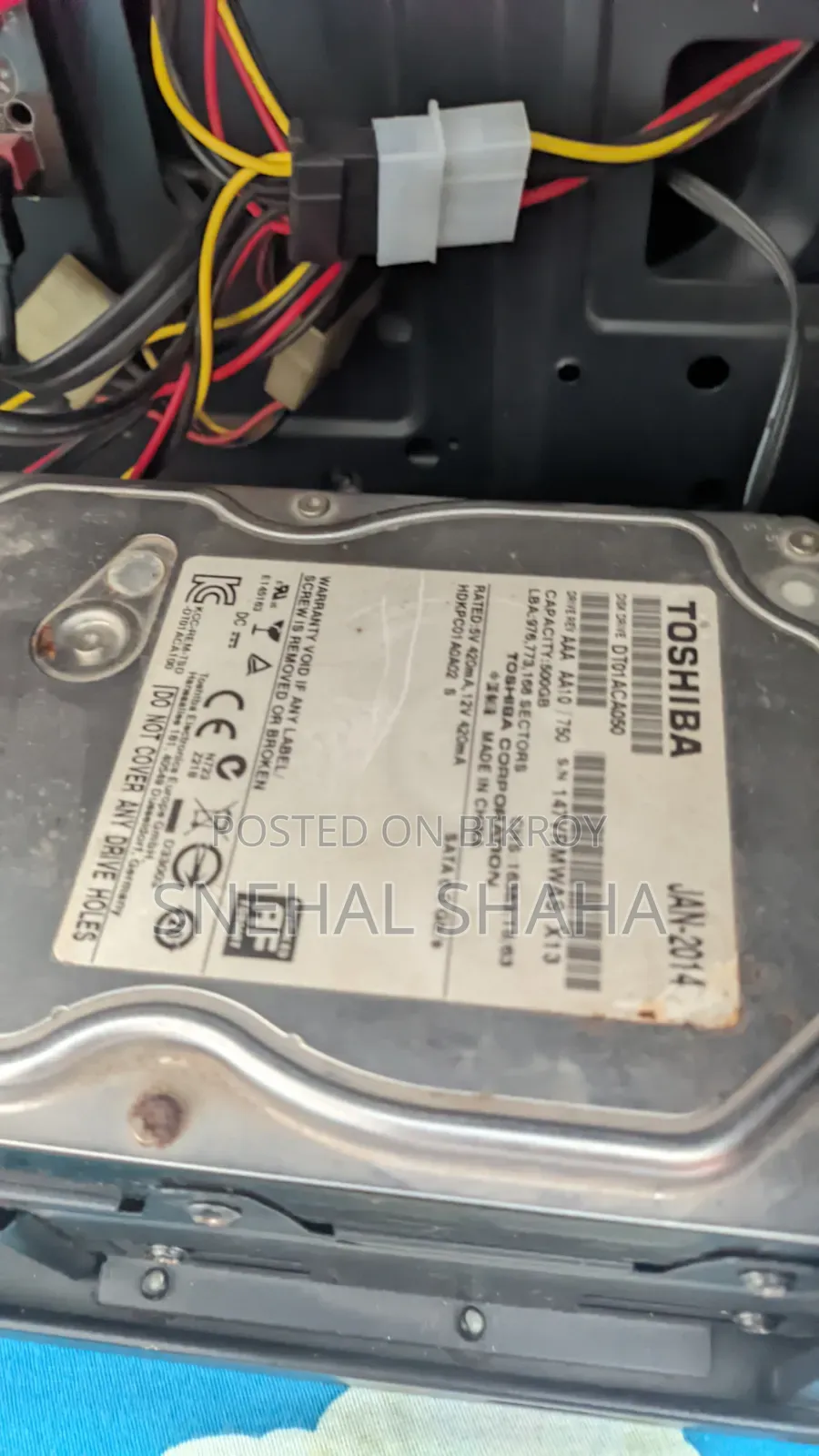 Desktop Computer 6GB Intel Pentium HDD+SSD 500GB