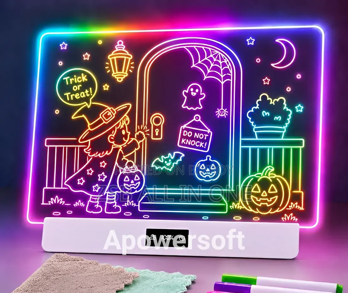 DIY Acrylic Luminescent Lamp – LED Message Note Board With Pen