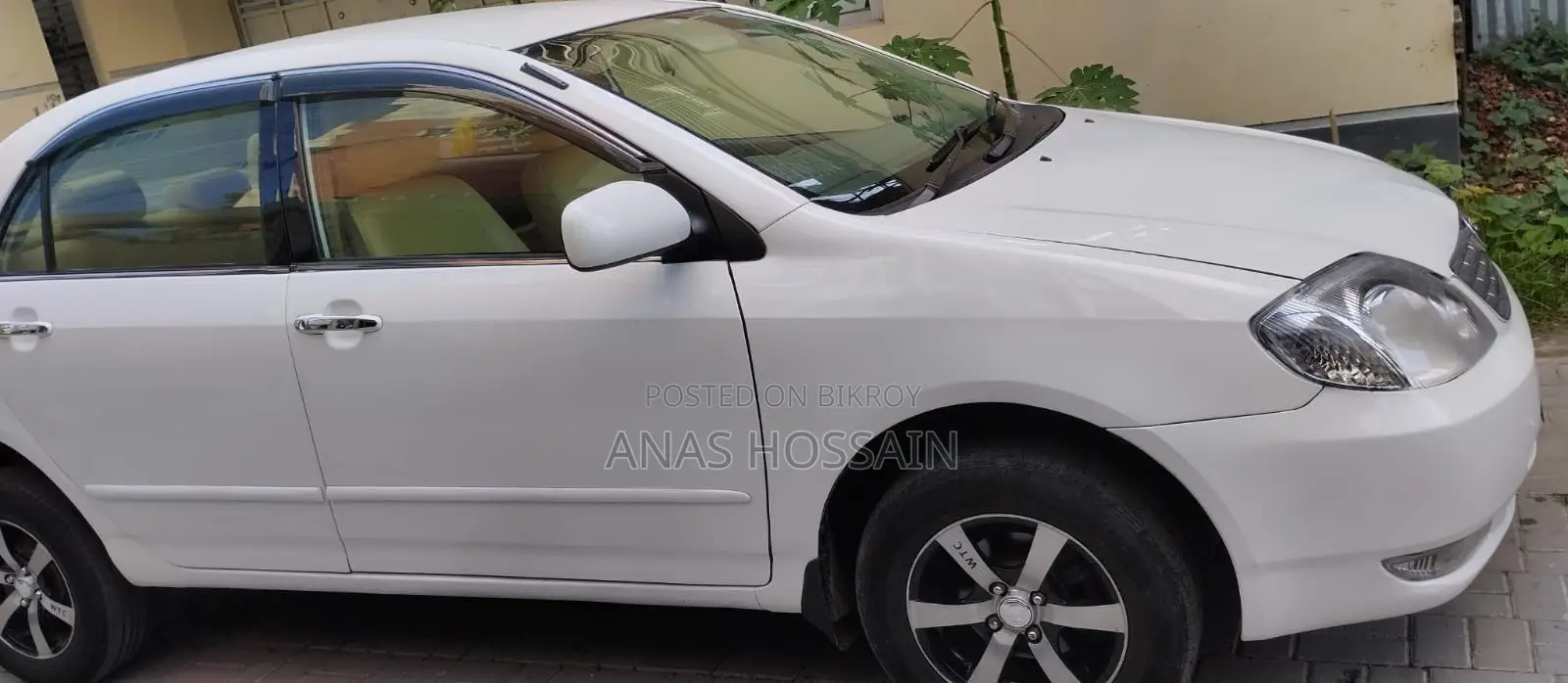 Toyota Corolla Sedan Automatic 2003 White
