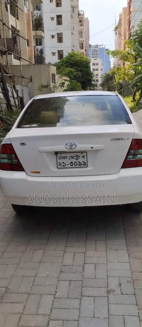 Toyota Corolla Sedan Automatic 2003 White