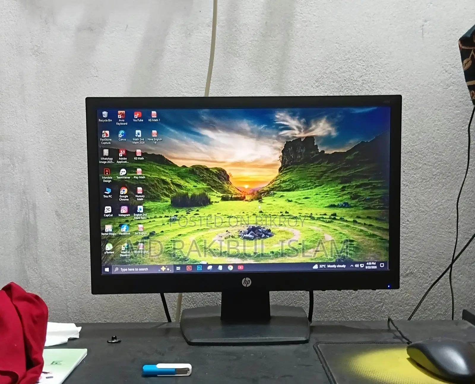 এইচপি ভি১৯৪ ১৯ ইঞ্চি এলইডি মনিটর