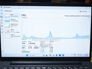 Laptop Lenovo 8GB Intel Core i5 SSD 256GB