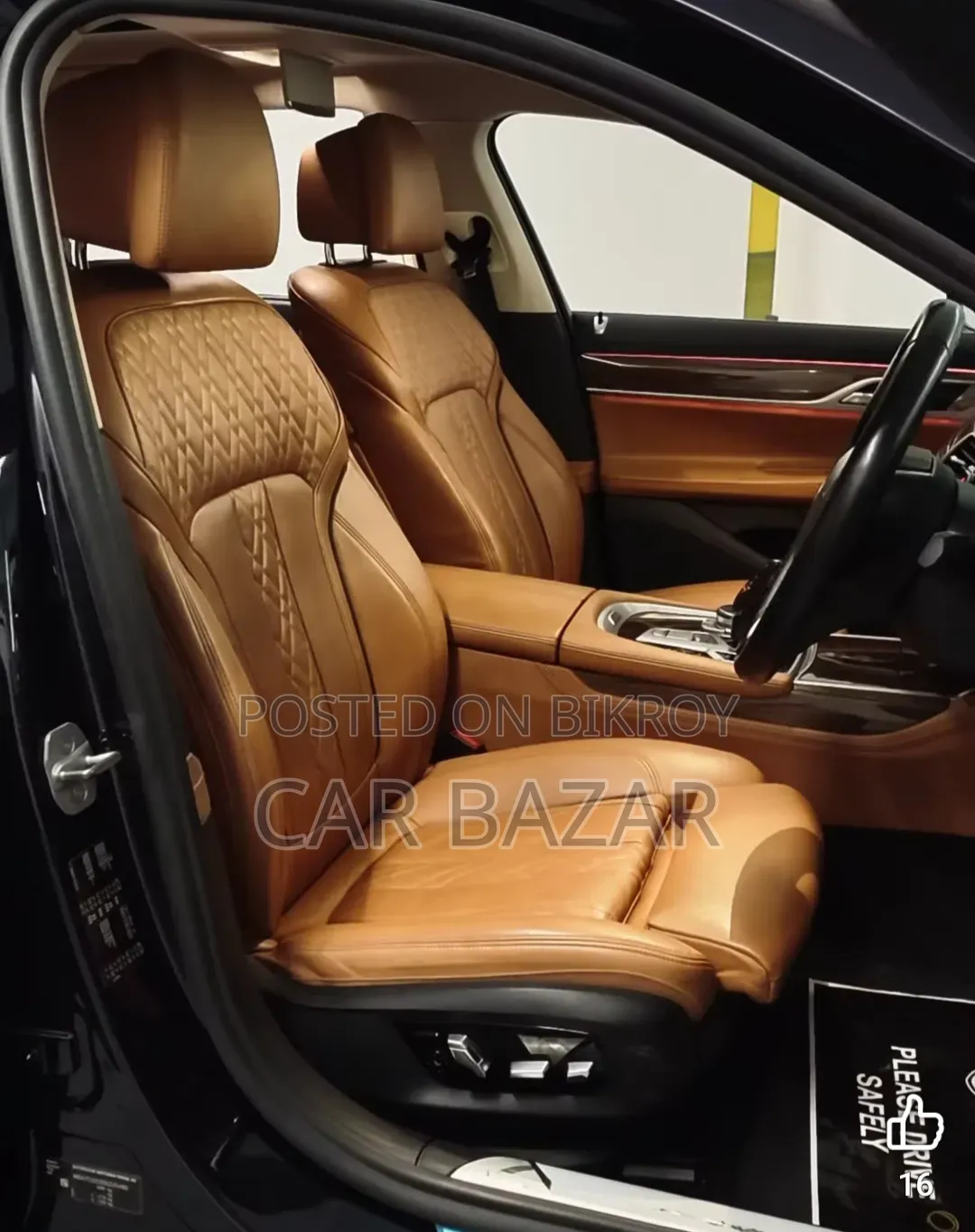 BMW 7 Series 730Li 2018 Blue