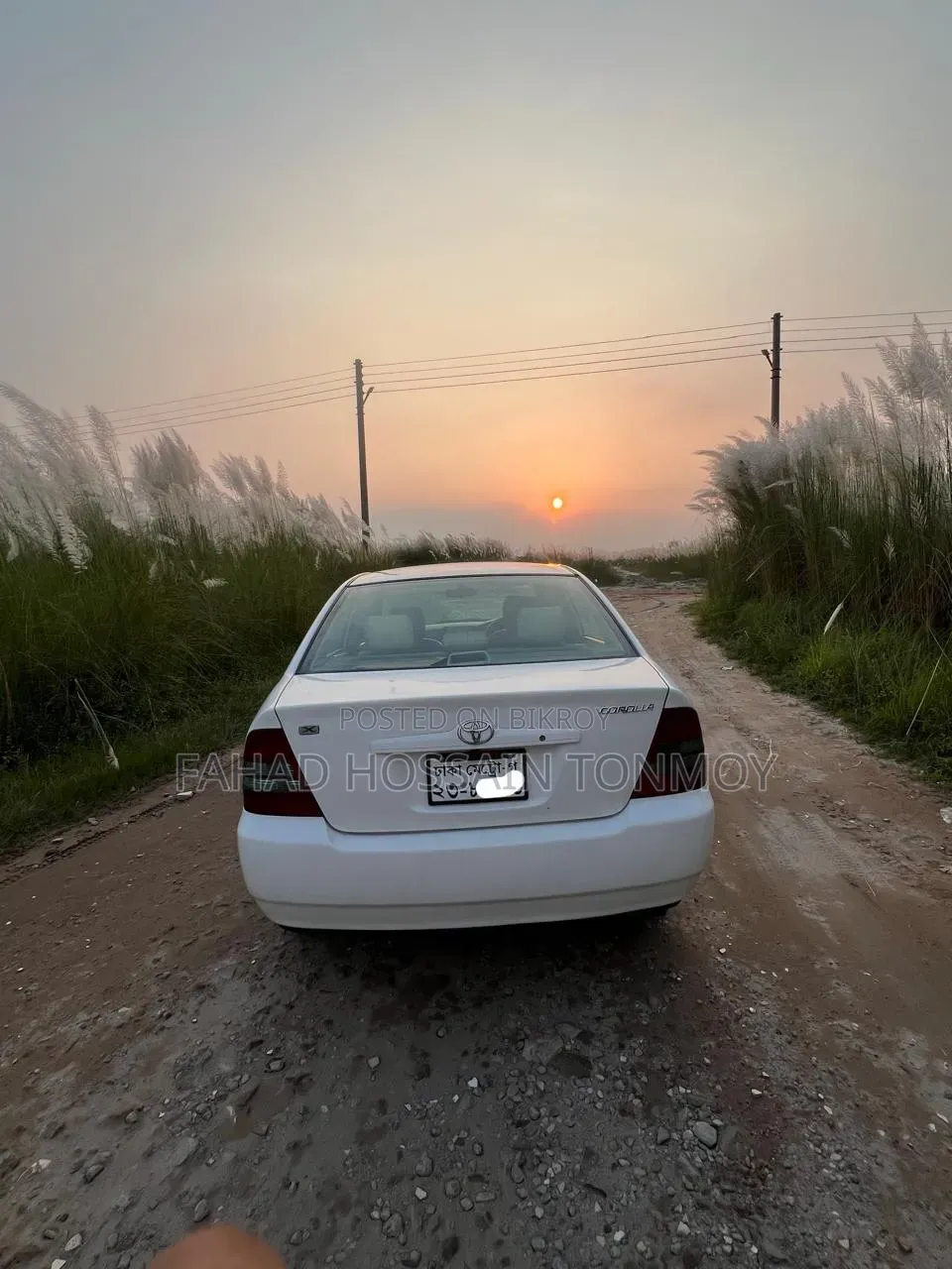 Toyota Corolla Sedan 2003 White