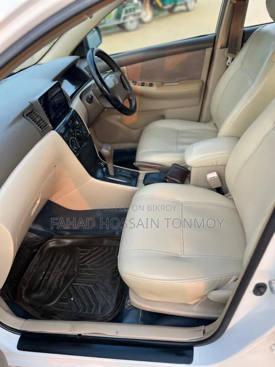 Toyota Corolla Sedan 2003 White