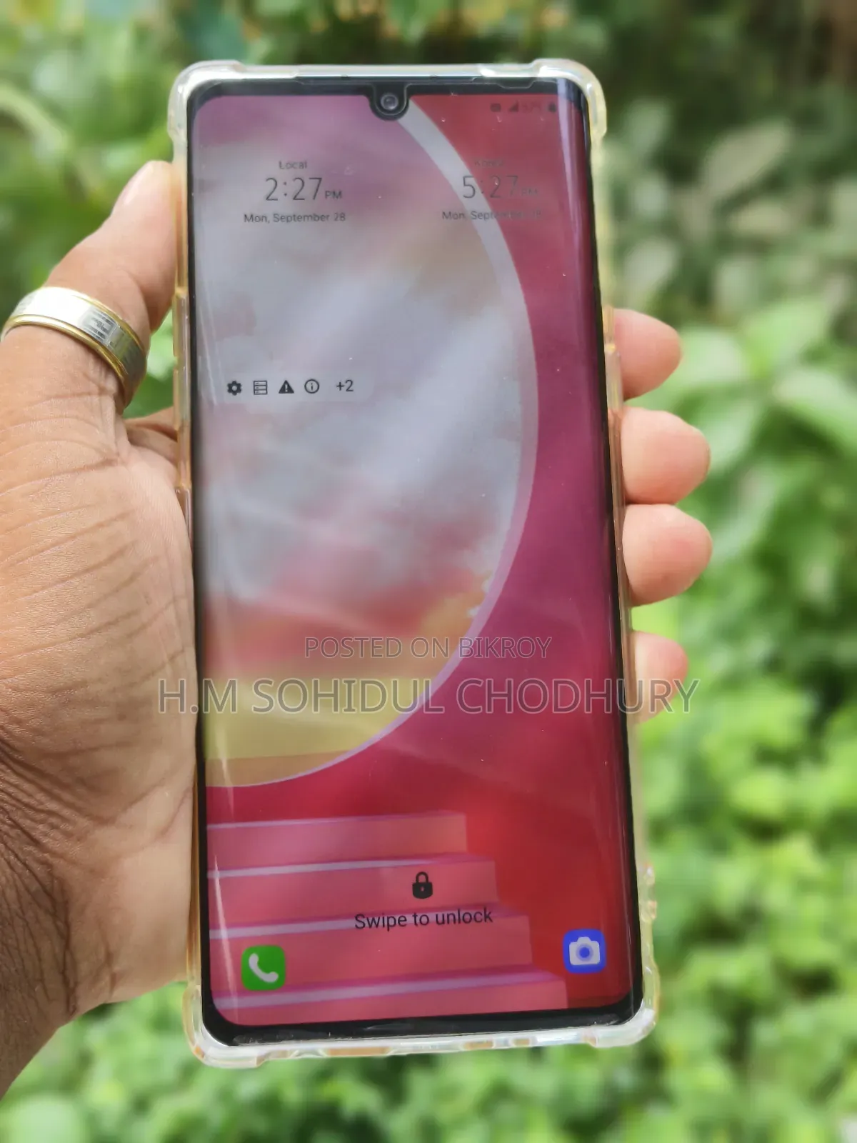 এলজি ভেলভেট ৫জি ১২৮ জিবি সাদা