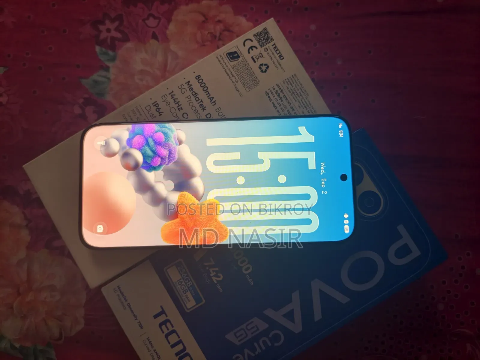 Tecno Pova Curve 2 5G 256 GB Rose Gold