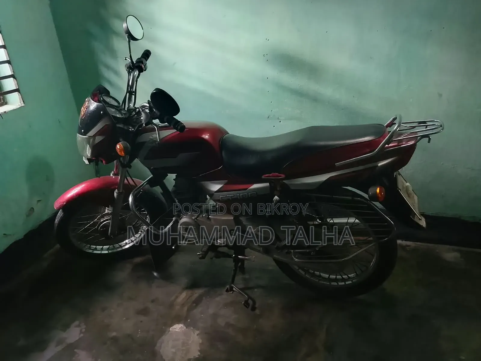 Bajaj CT 100 2014 Red