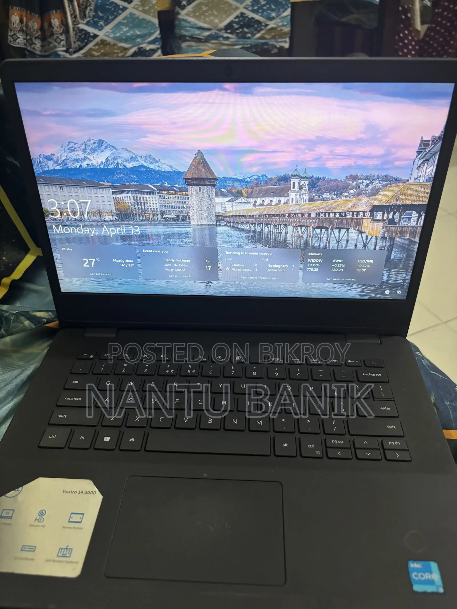 Laptop Dell Vostro 14 3000 4GB Intel Core i3 HDD+SSD 1T