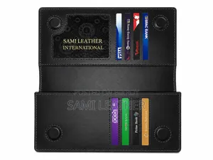 Premium 100% Genuine Leather Mobile Wallet | Stylish Durable