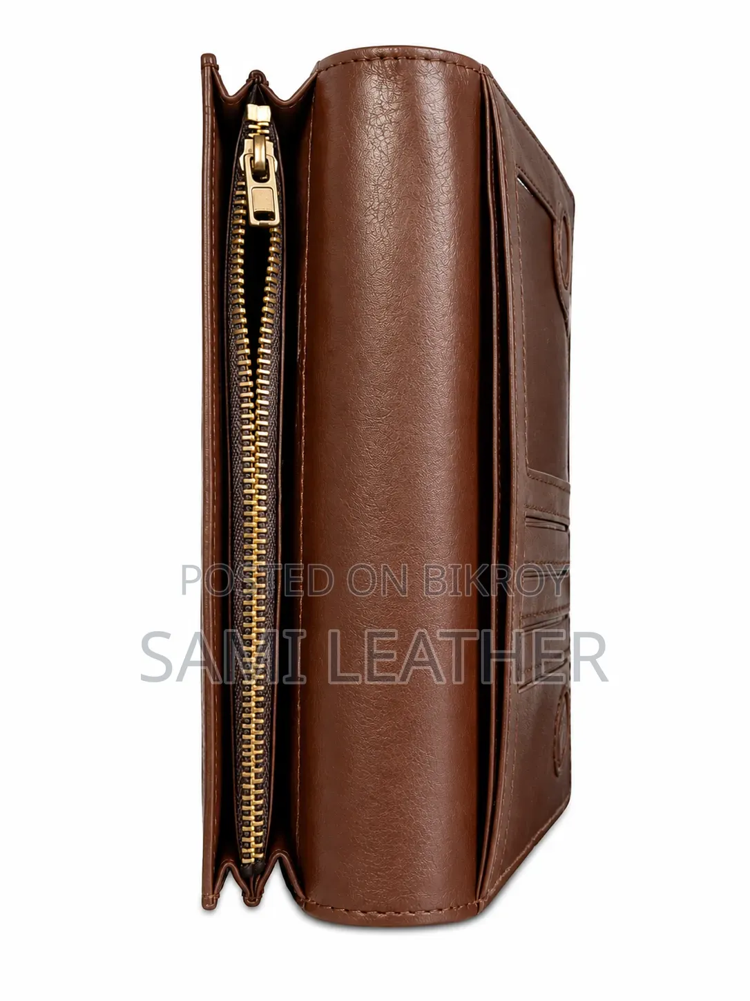Premium 100% Genuine Leather Mobile Wallet | Stylish Durable