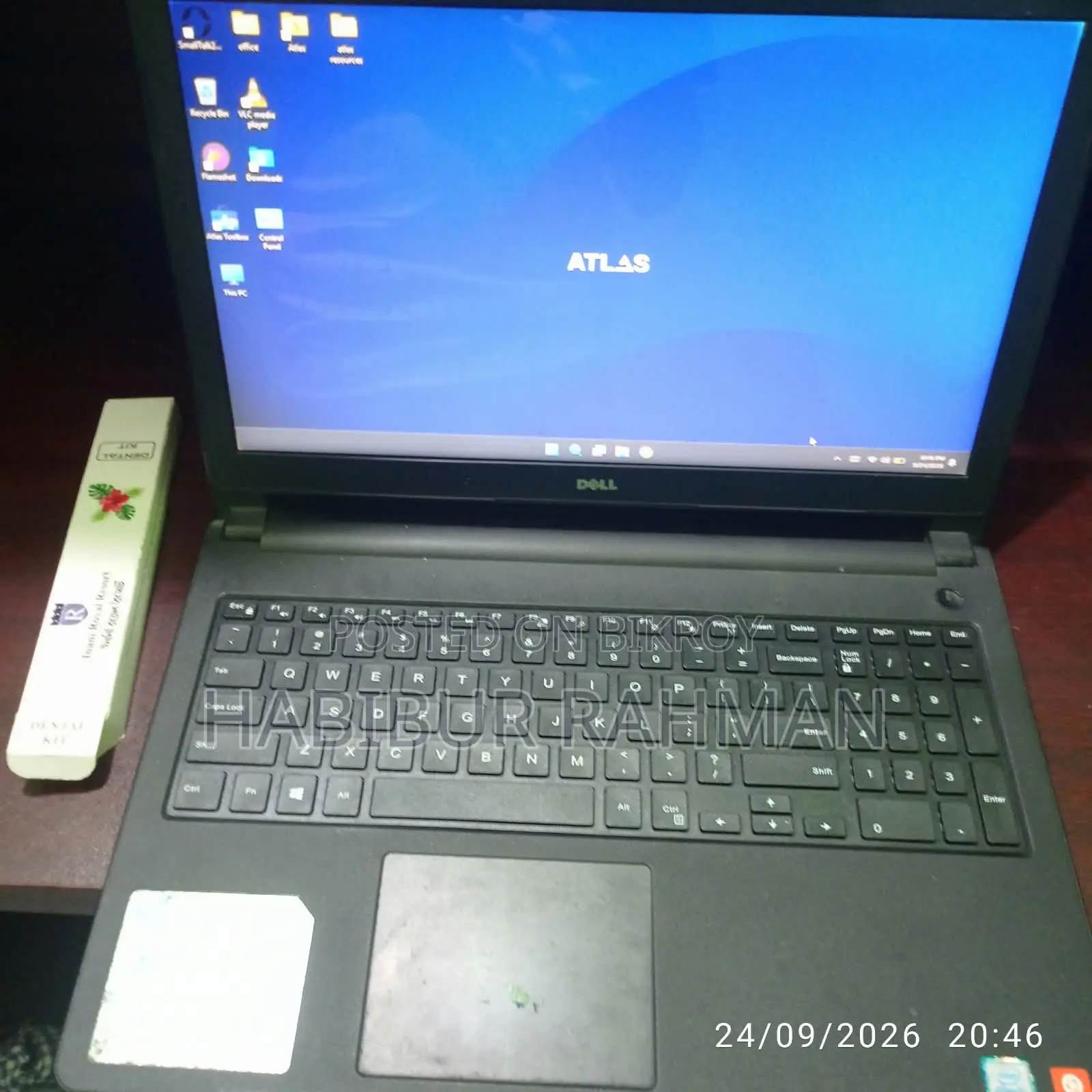 Laptop Dell Inspiron 15 8GB Intel Core i3 SSD 256GB