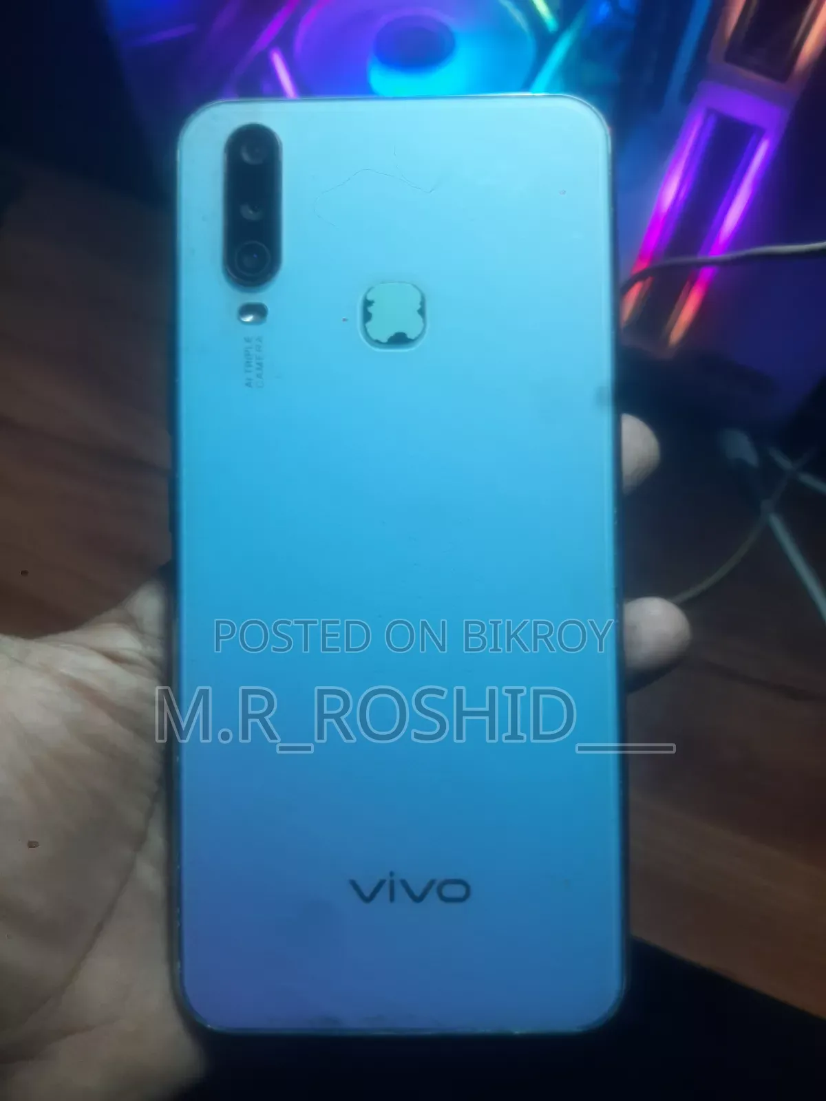 Vivo Y17 256 GB Blue