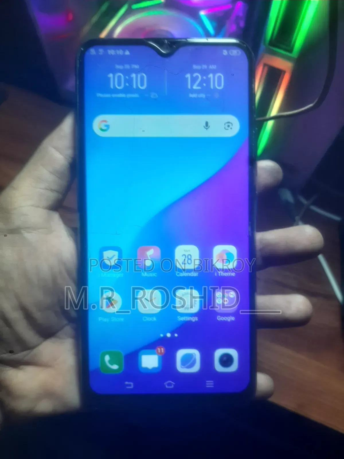 Vivo Y17 256 GB Blue