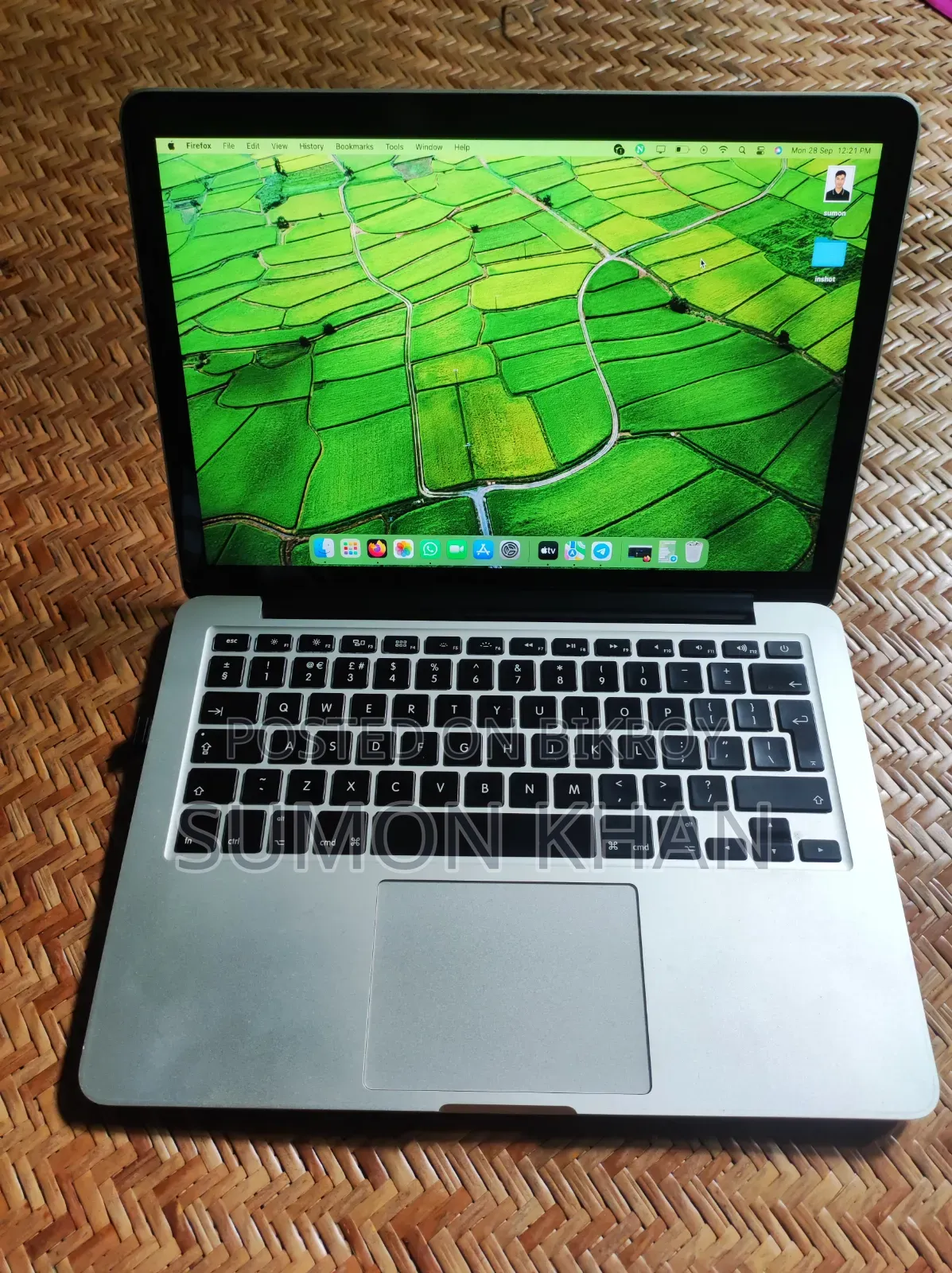 Laptop Apple MacBook Pro 2015 8GB Intel Core i5 SSHD+SSD 128GB