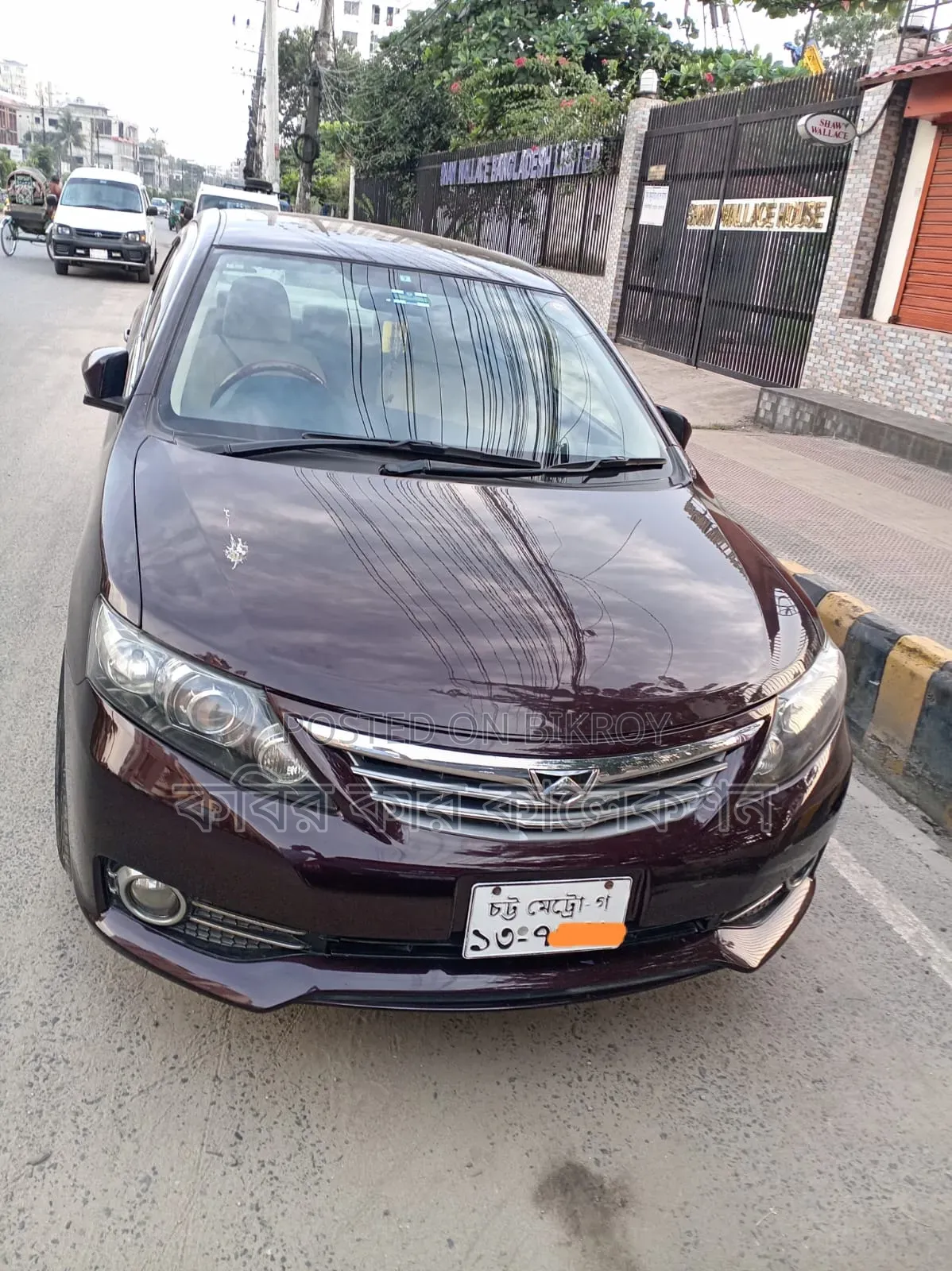 Toyota Allion 2013 Maroon