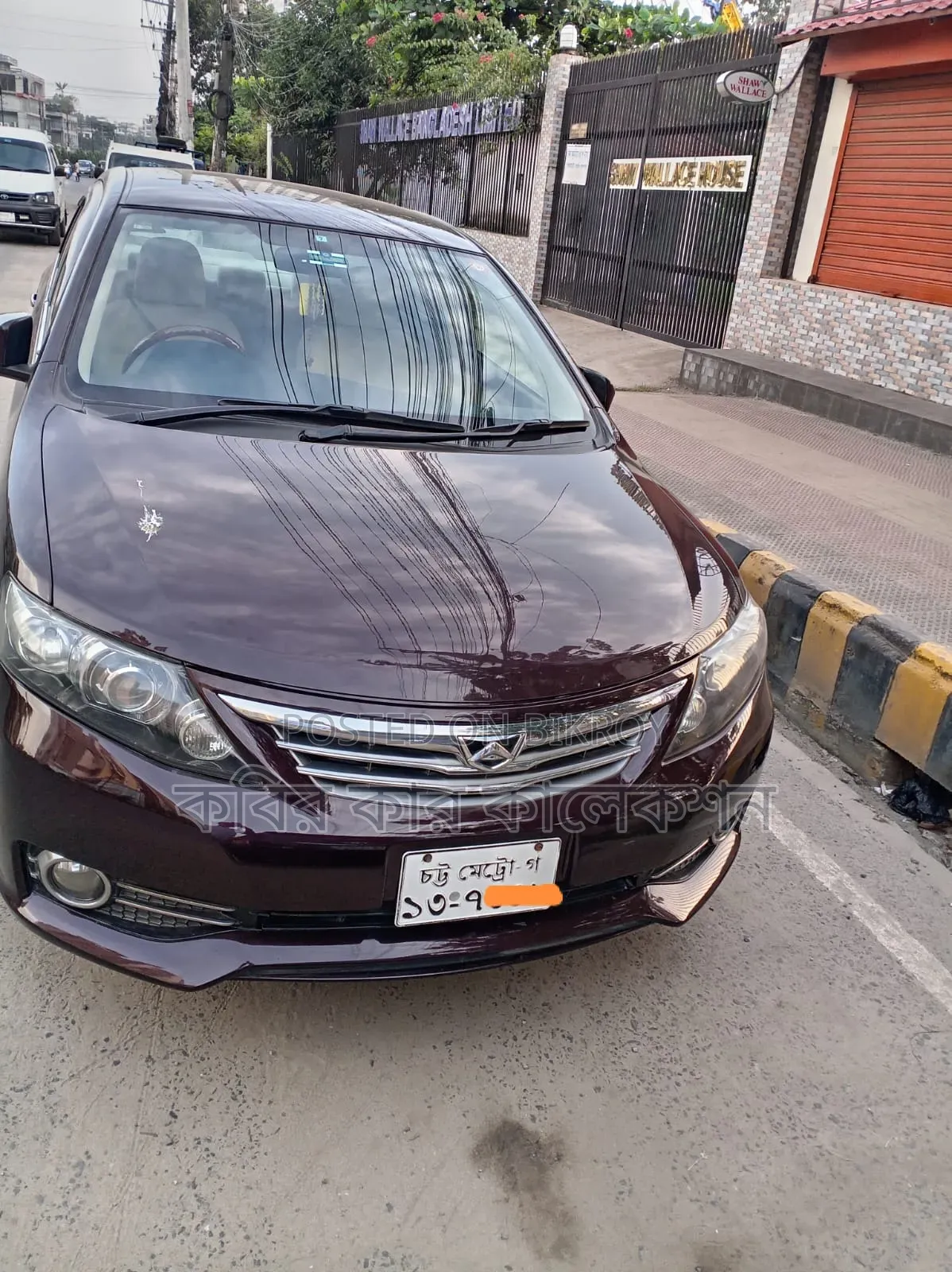 Toyota Allion 2013 Maroon