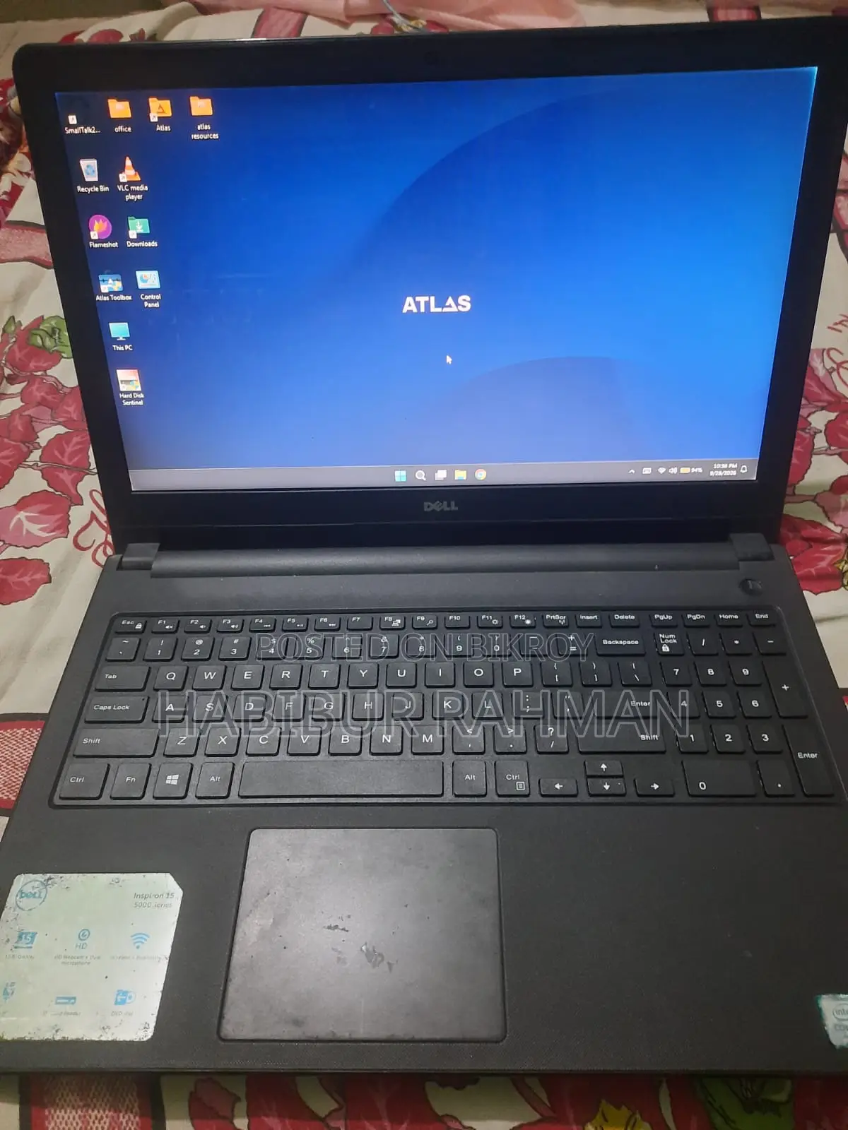 Laptop Dell Inspiron 15 8GB Intel Core i3 SSD 256GB