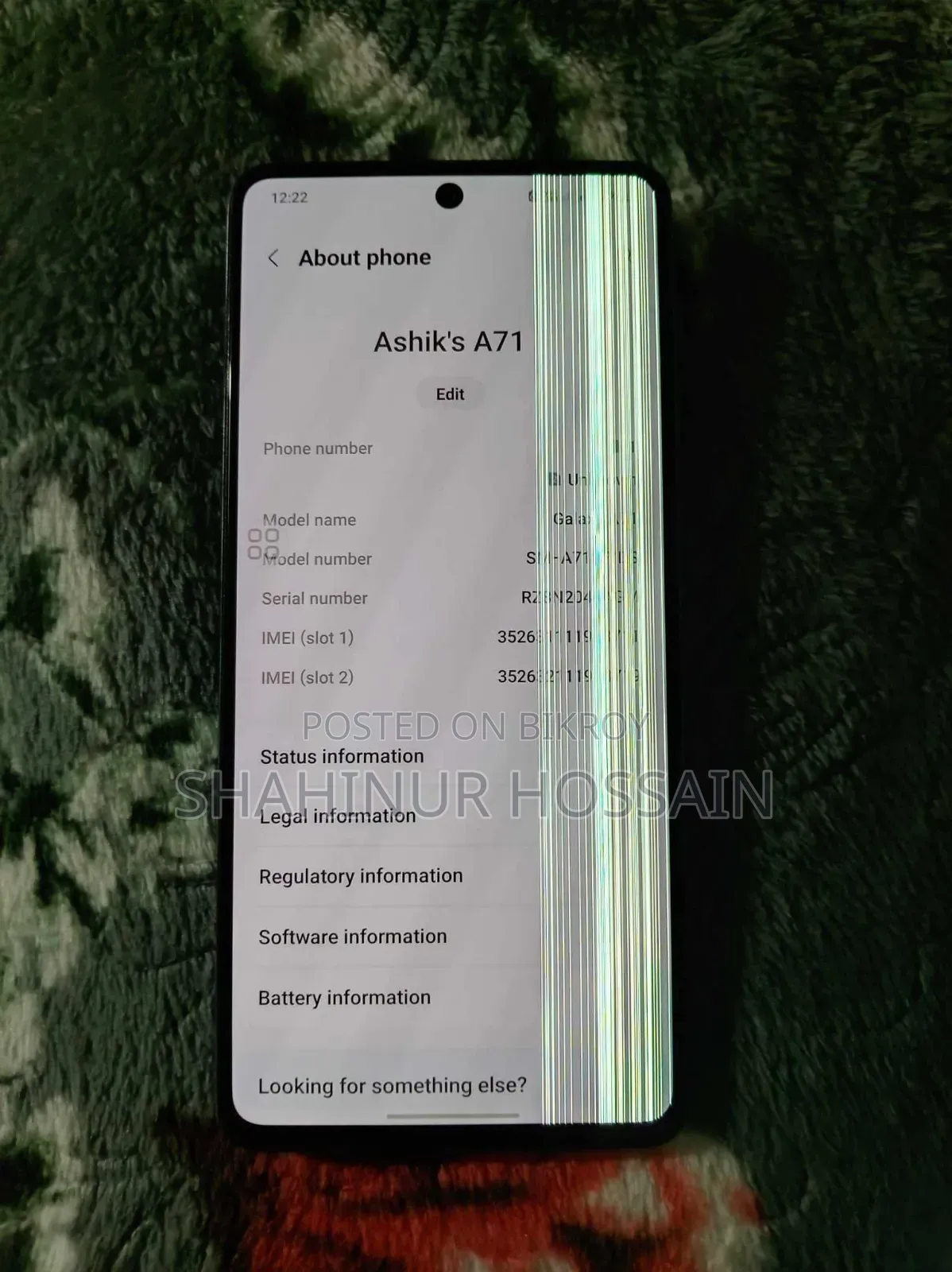 Samsung Galaxy A71 128 GB White