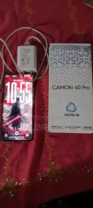 Tecno Camon 40 256 GB Black