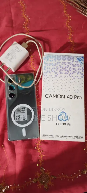 Tecno Camon 40 256 GB Black
