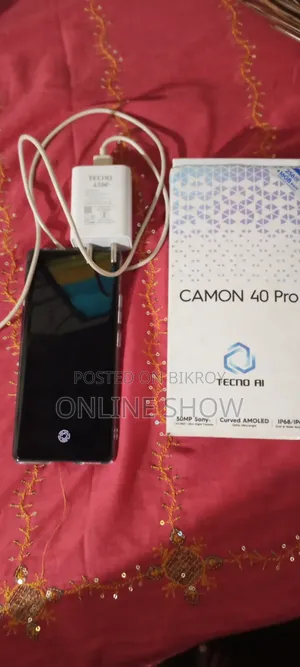 Tecno Camon 40 256 GB Black