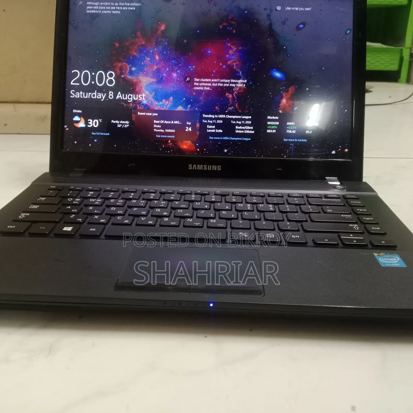 Laptop Samsung 2GB Intel Celeron SSD 512GB