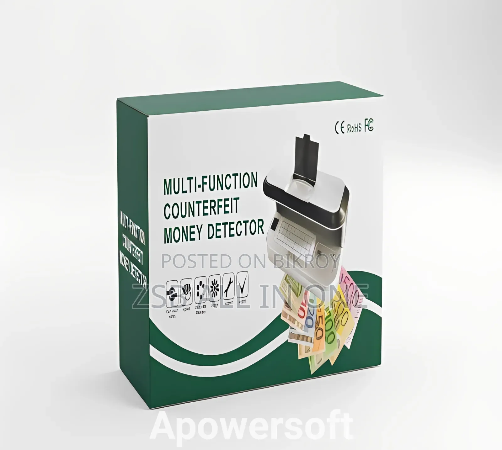 Multi-Function Counterfeit Money Detector Machine for Currency