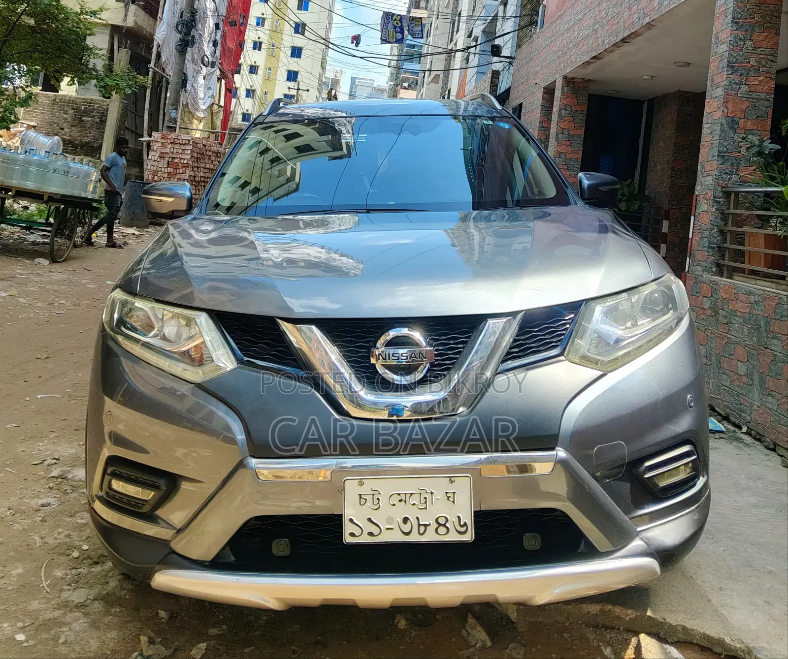 Nissan X-Trail 2.0 Hybrid FWD 2015 Gray
