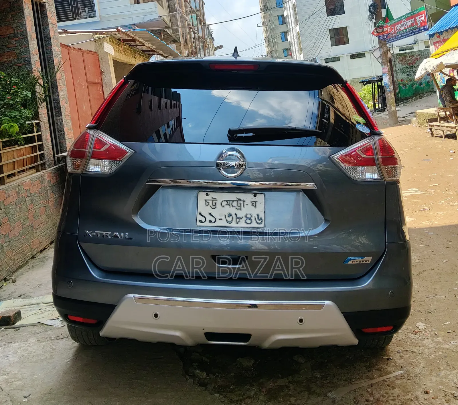 Nissan X-Trail 2.0 Hybrid FWD 2015 Gray
