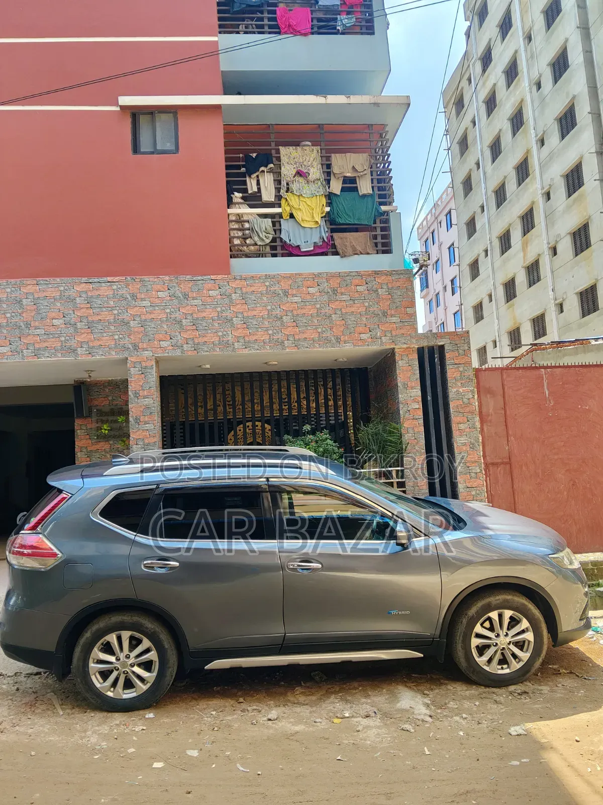 Nissan X-Trail 2.0 Hybrid FWD 2015 Gray