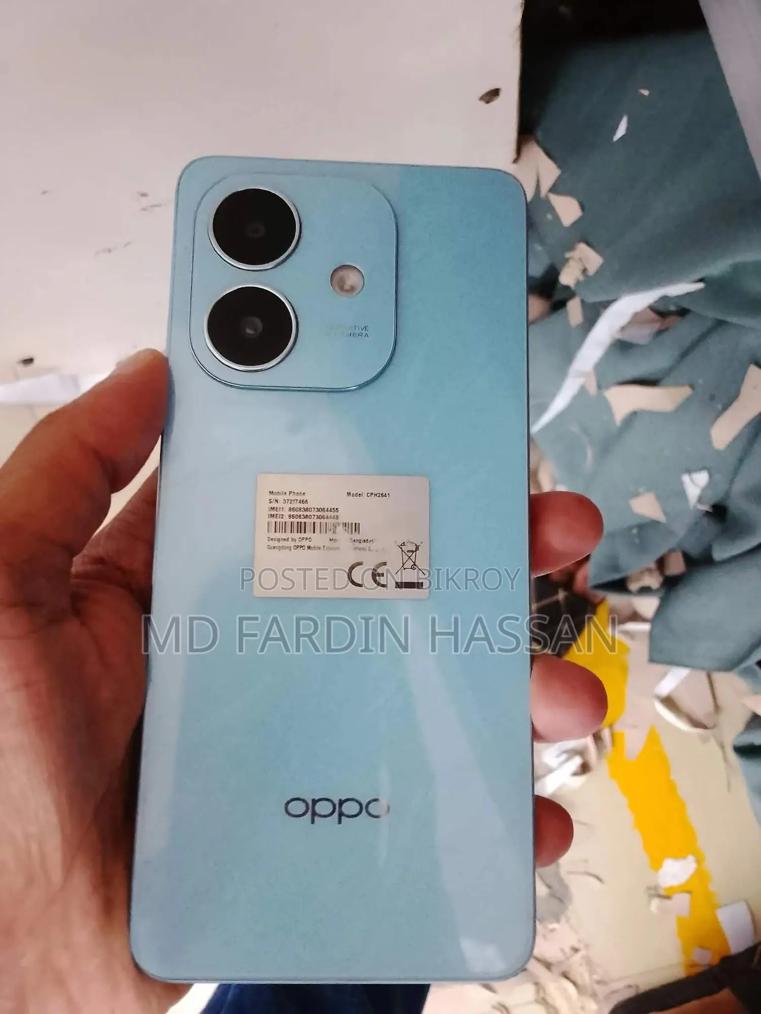 Oppo A3x 128 GB Blue