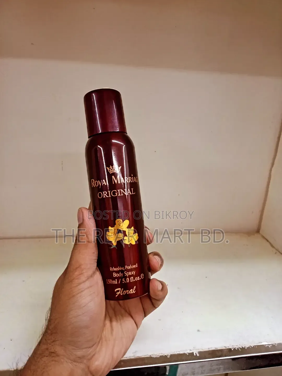   Royal Marriage Original Body Spray 150ml   Long Lasting Perfume
