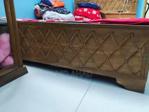 Urgent Sale | Sturdy Mahogany Wooden Bed