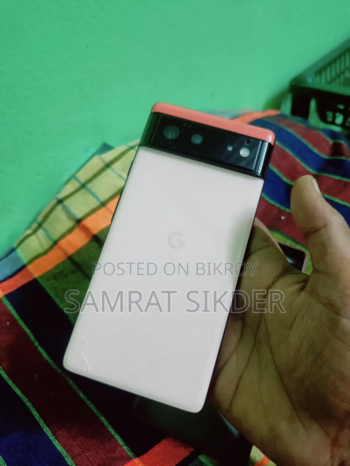 গুগল পিক্সেল ৬ ১২৮ জিবি হোয়াইট