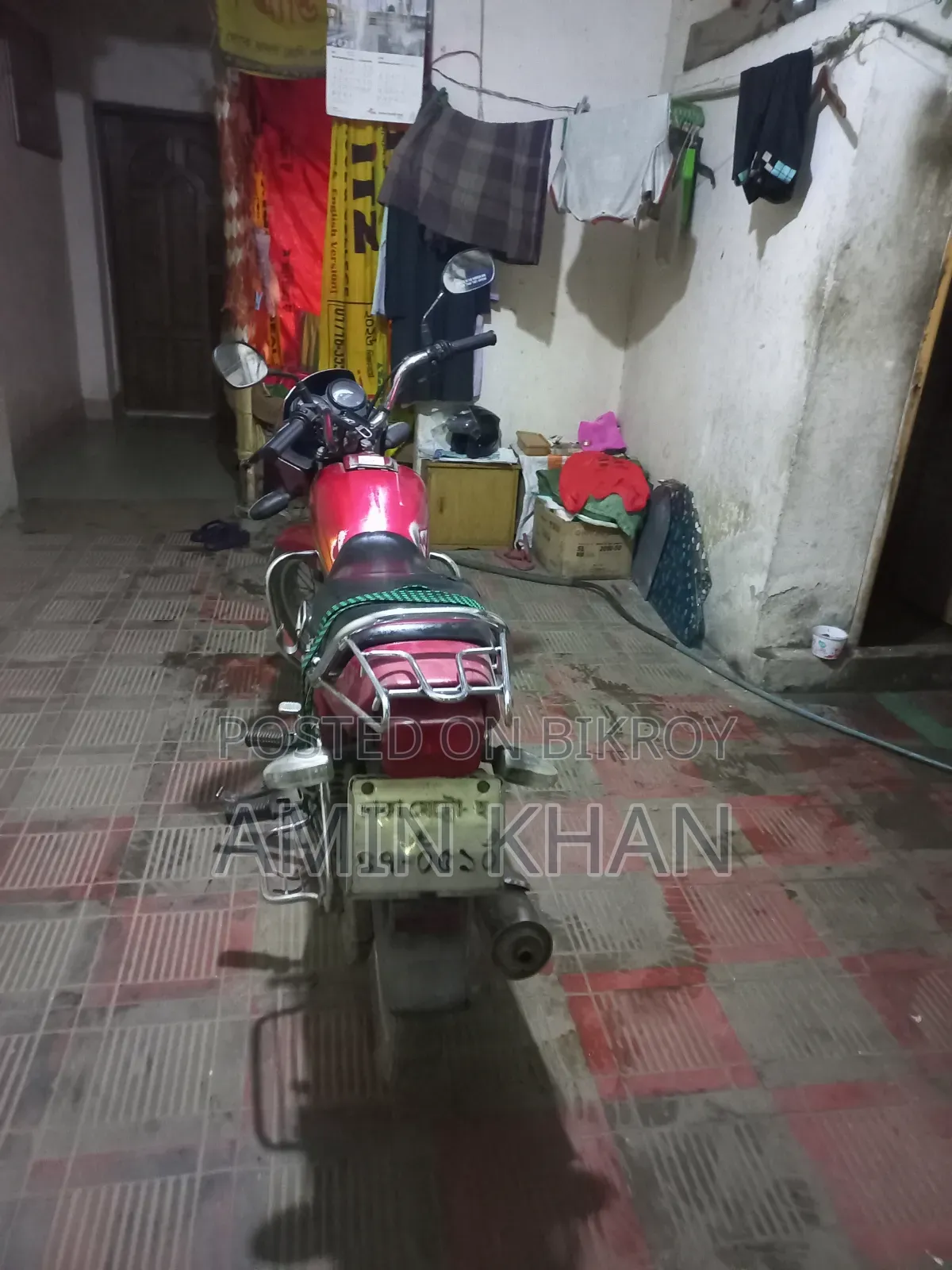 হিরো স্প্লেন্ডার প্রো ২০১২ লাল