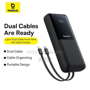 Baseus Power Bank 20,000mAh Holds Enough Power to Charge
