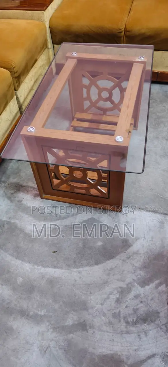 Corner Sofa, Tea Table Wall Showcase