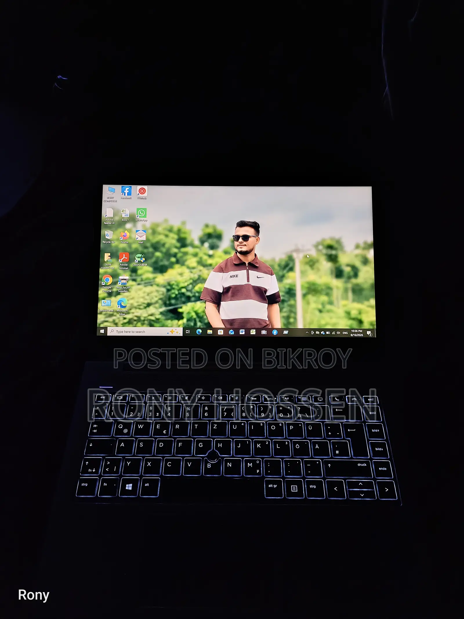 ল্যাপটপ এইচপি এলিটবুক ৮৪০ জি৬ ৮জিবি ইন্টেল কোর আই৫ এসএসডি ৫১২জিবি