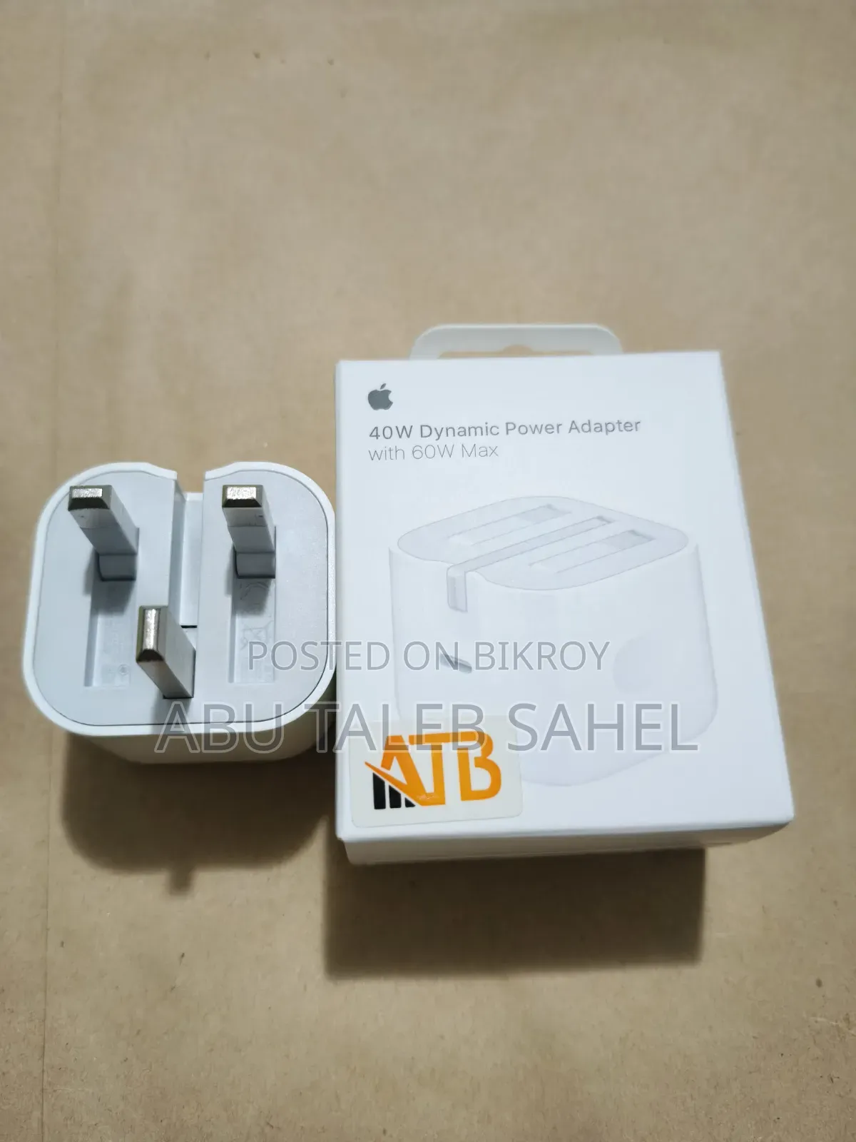 Apple 40W Dynamic Power Adapter 60W Max