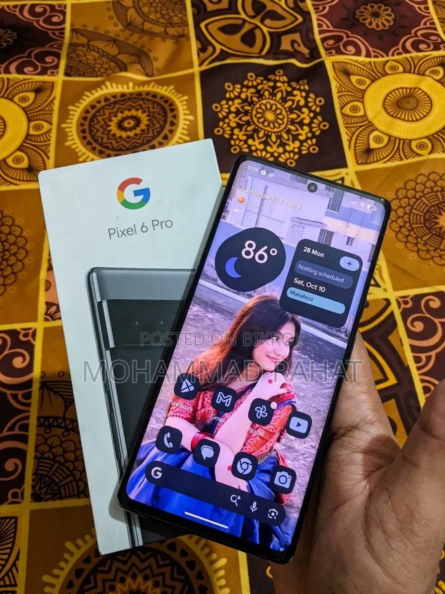 Google Pixel 6 Pro 128 GB Black